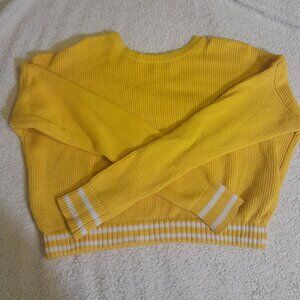 Yellow Knit Sweater